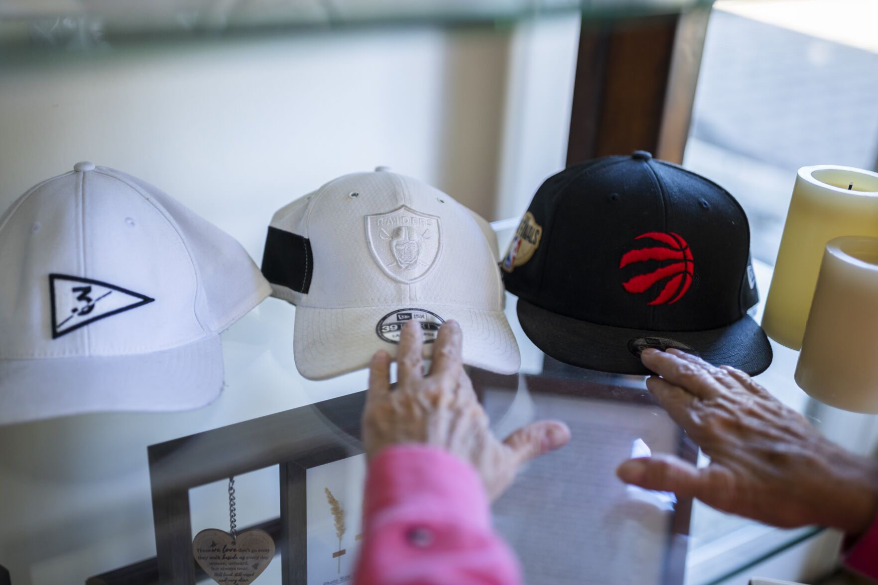 Clare and Fader’s hat collection